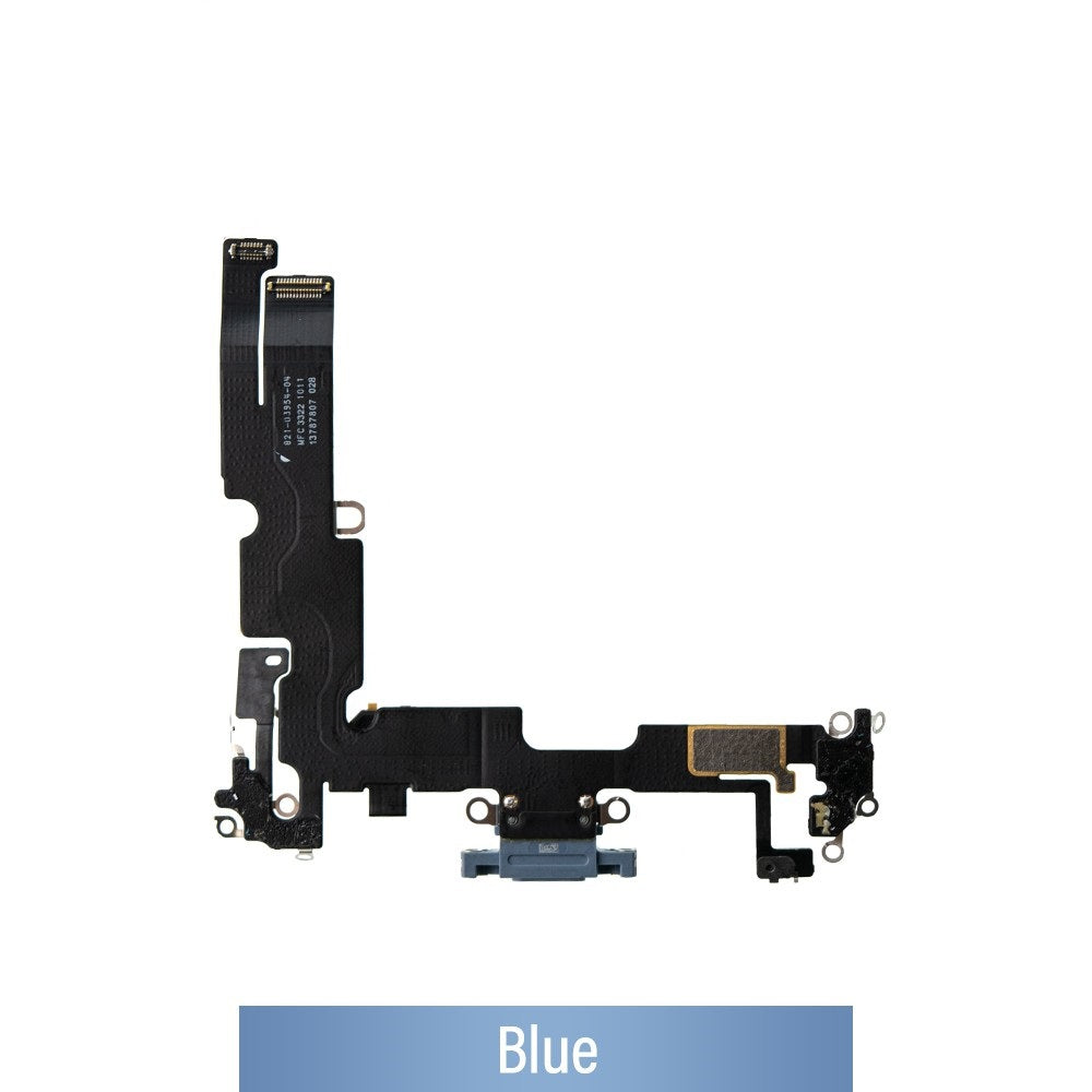 Charging Port for iPhone 14 Plus (Purple)-Blue Charging Port for iPhone 14 Plus (Purple)-Blue